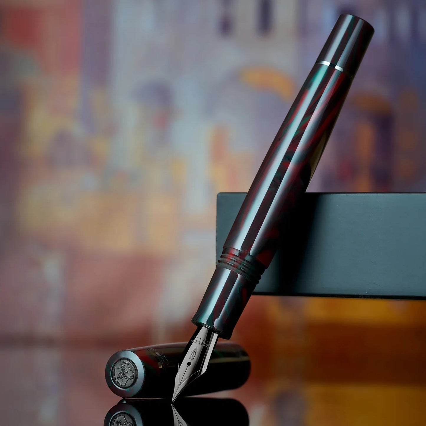 Delta Signs of the Time Fountain Pen - Medieval Art (Numbered Edition)