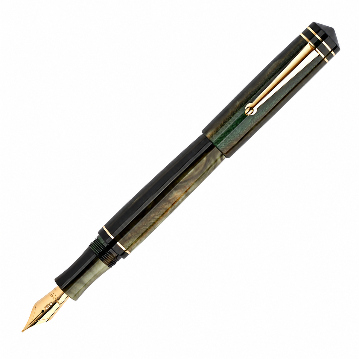 Delta Write Balance Fountain Pen - Green