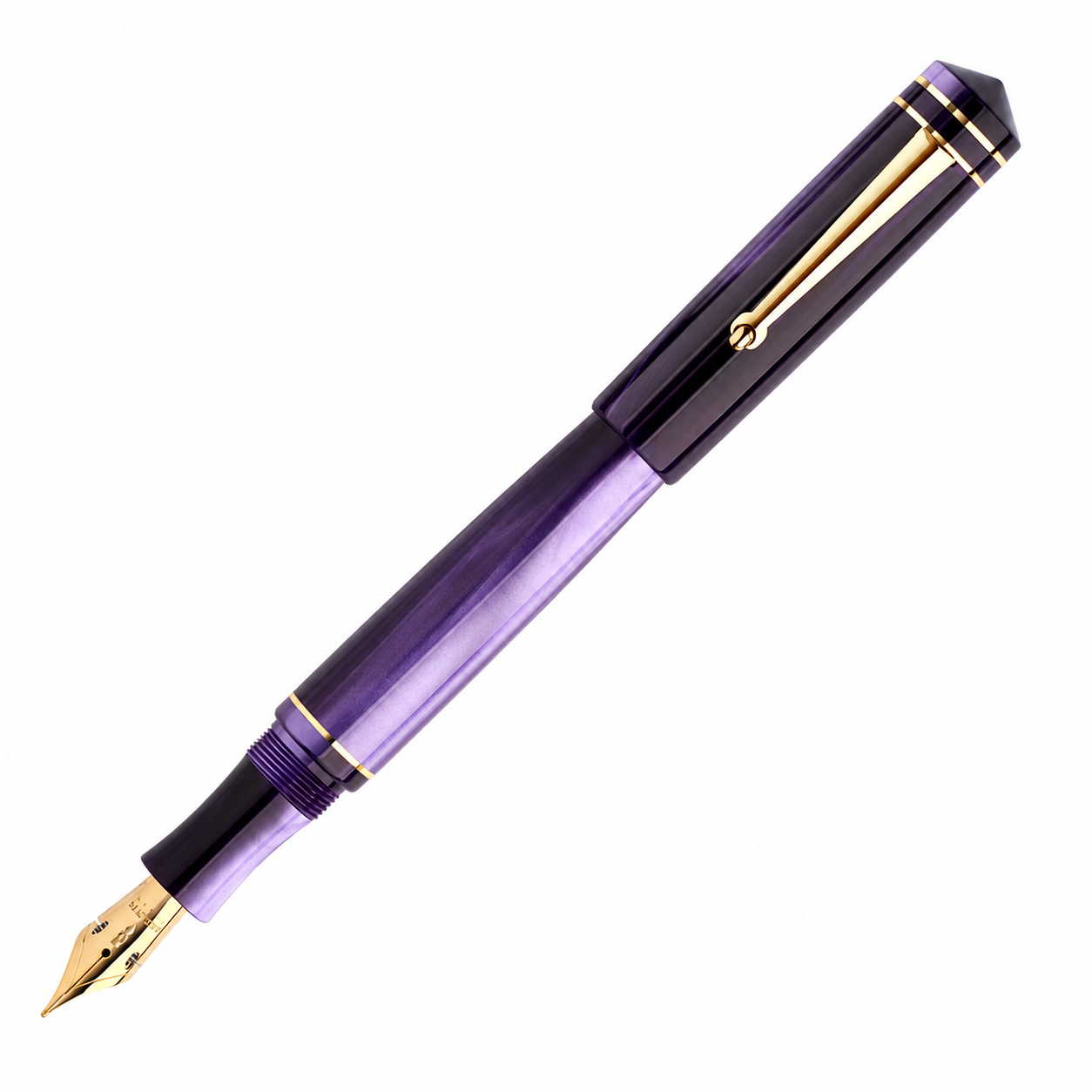 Delta Write Balance Fountain Pen - Purple