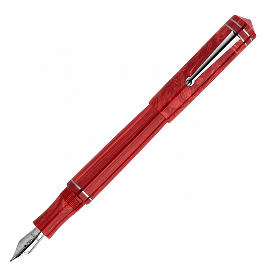 Delta Write Balance Fountain Pen - Red