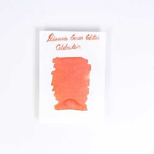 Diamine Celebration (50ml) Bottled Ink (Shimmer) - Green Edition