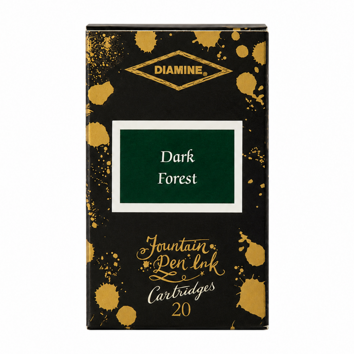 Diamine Dark Forest Ink Cartridges (Set of 20) - 150th Anniversary