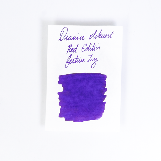 Diamine Festive Joy (50ml) Bottled Ink - Red Edition