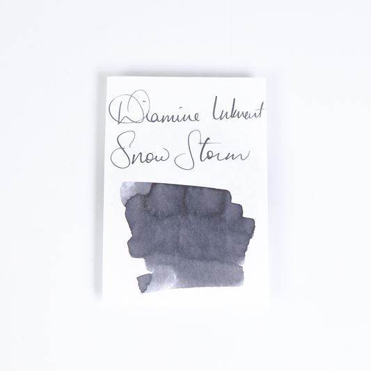 Diamine Snow Storm (50ml) Bottled Ink (Shimmering) - Blue Edition