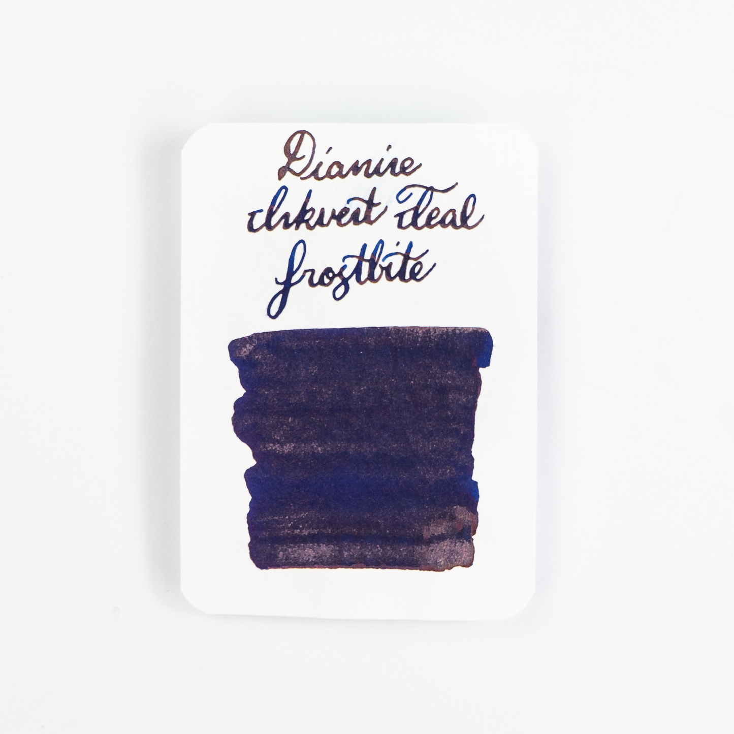 Diamine Frostbite (50ml) Bottled Ink (Shimmer) - Teal Edition
