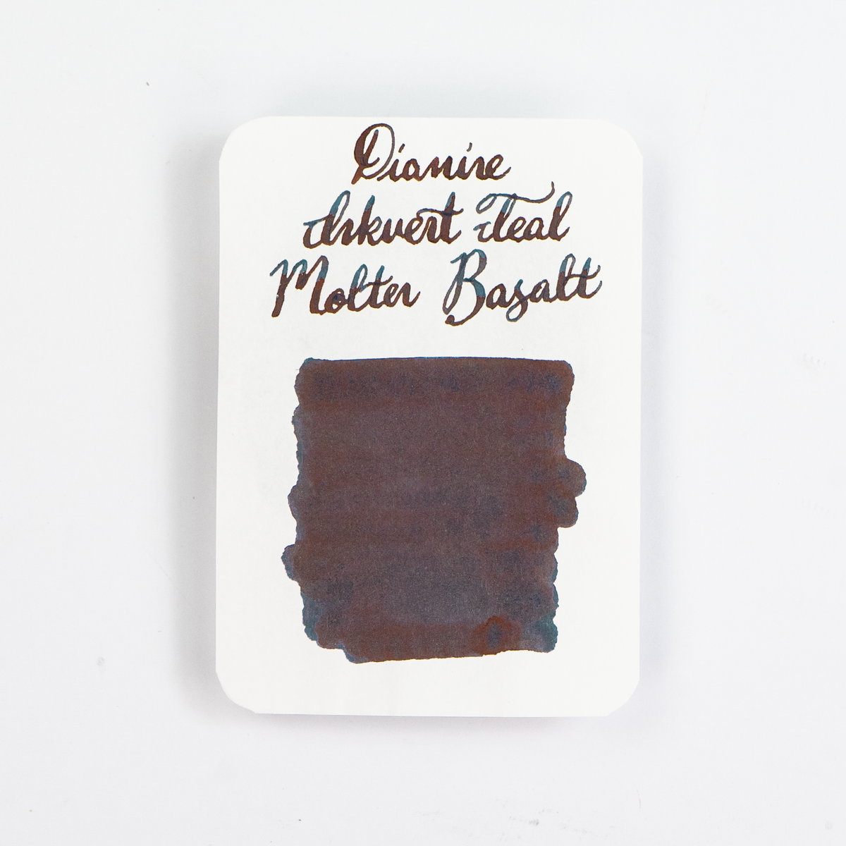 Diamine Molten Basalt (50ml) Bottled Ink (Standard) - Teal Edition