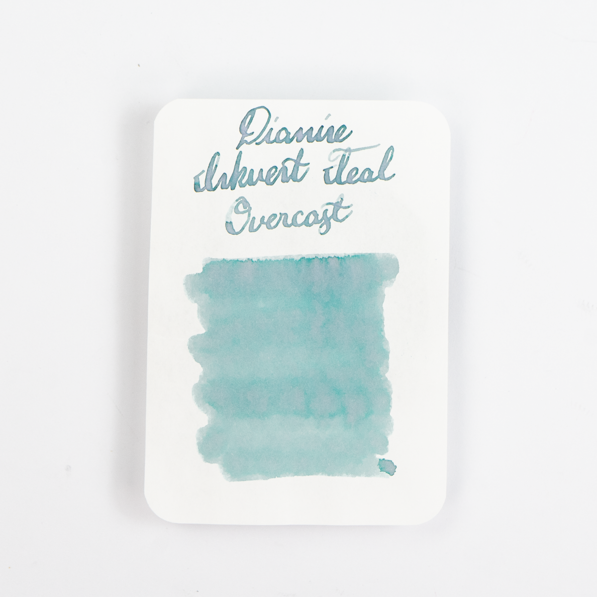 Diamine Overcast (50ml) Bottled Ink (Standard) - Teal Edition