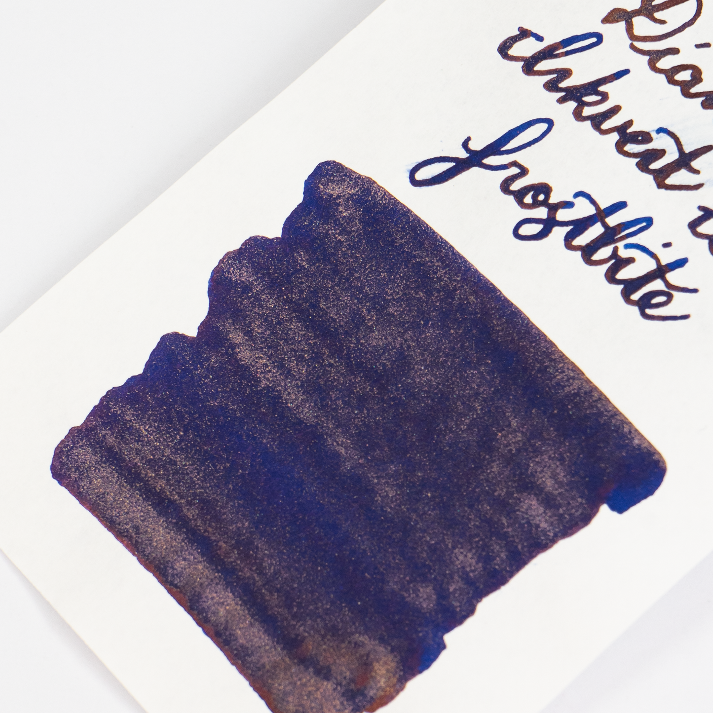 Diamine Frostbite (50ml) Bottled Ink (Shimmer) - Teal Edition