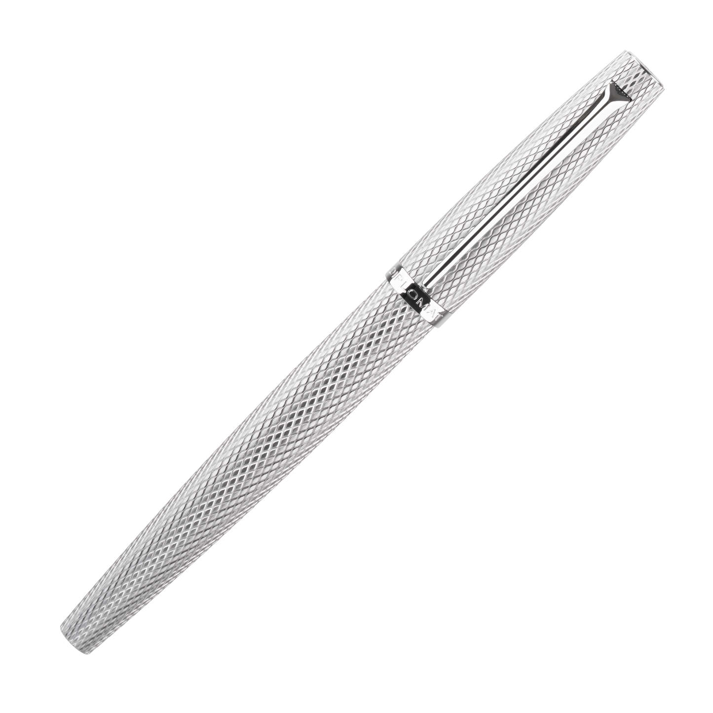 Diplomat Viper Rollerball - Silver Guilloche