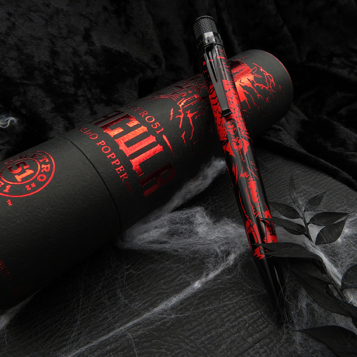 Retro 51 Collection Tornado Popper Rollerball - Dracula