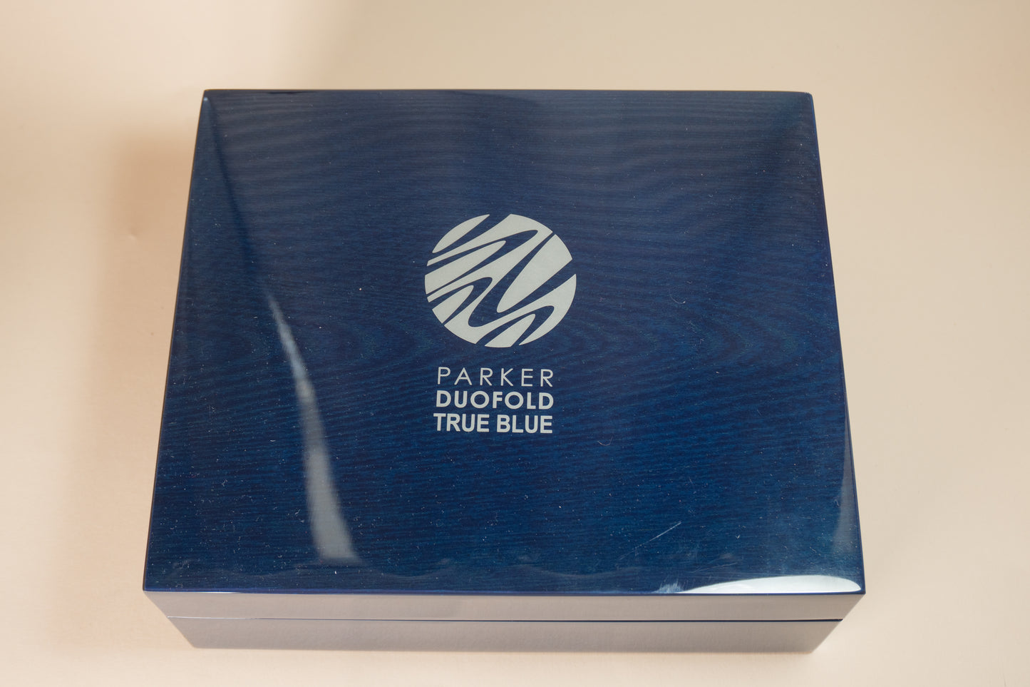 Pre-Owned Parker Duofold True Blue Fountain Pen - Medium