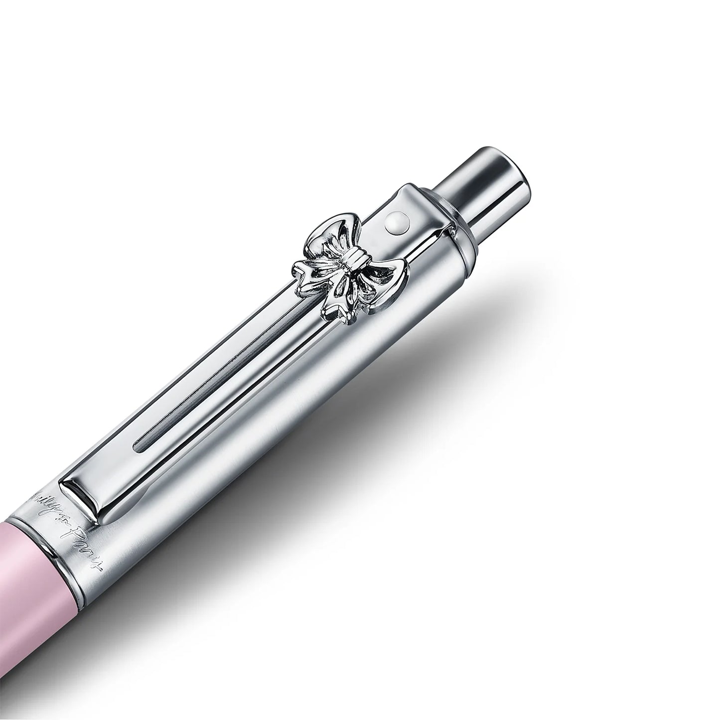 Sheaffer Sentinel Emily in Paris Ballpoint - Pink with Bow-Shaped Emblem