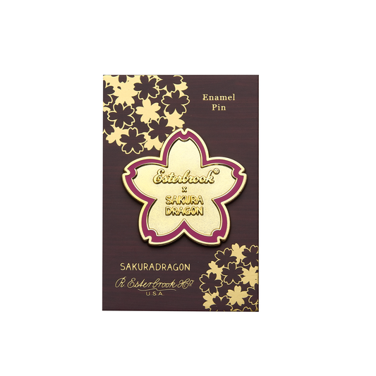 Esterbrook x Sakuradragon Lapel Pin - Sakura Street: Flower