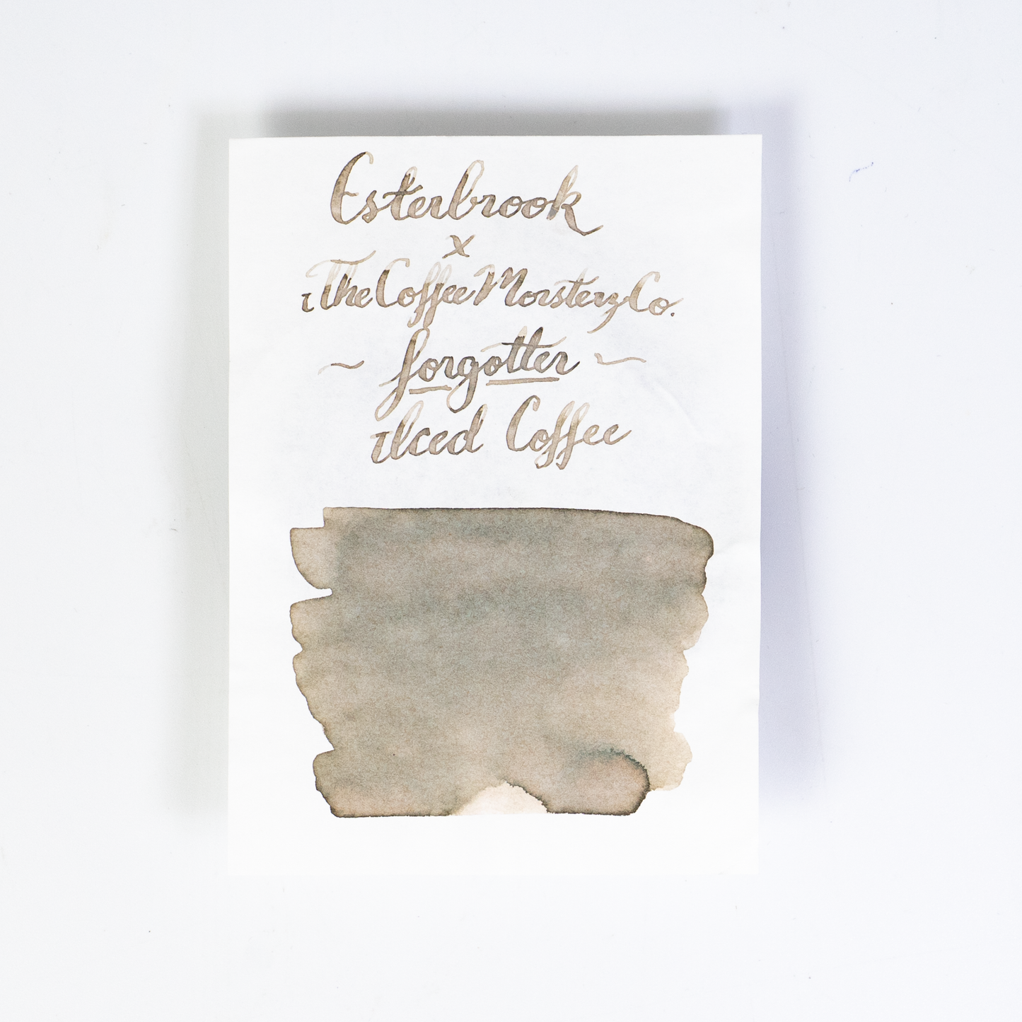 Esterbrook x TheCoffeeMonsterzCO Forgotten Iced Coffee Bottled Ink (50ml)