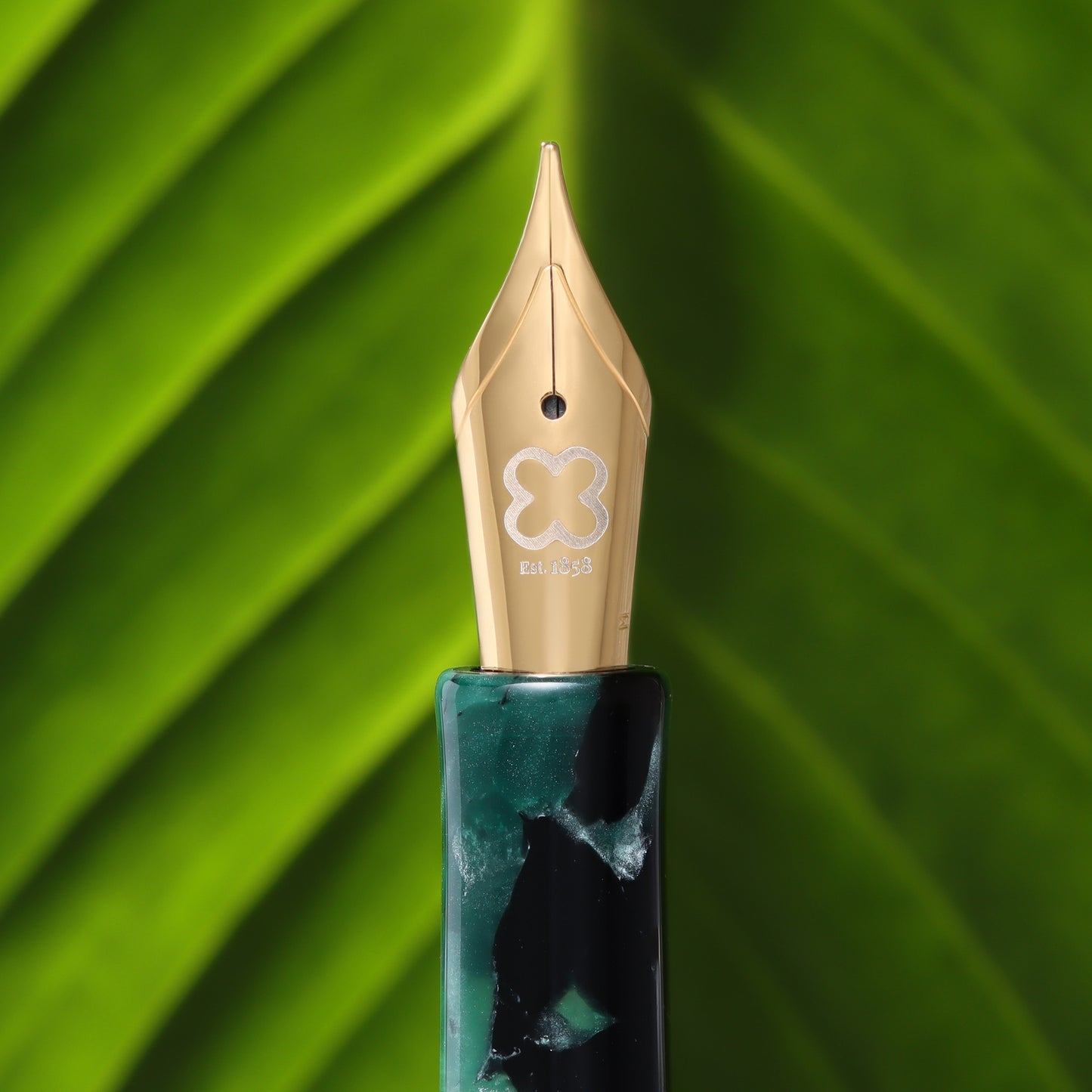 Esterbrook Niblet Fountain Pen - Evergreen with Gold Trim