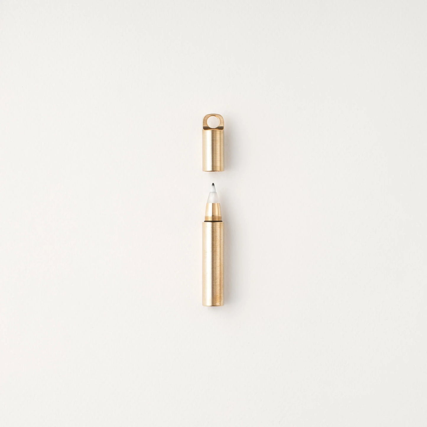 Tom's Studio The Field Mouse Refillable Travel Pen - Brass