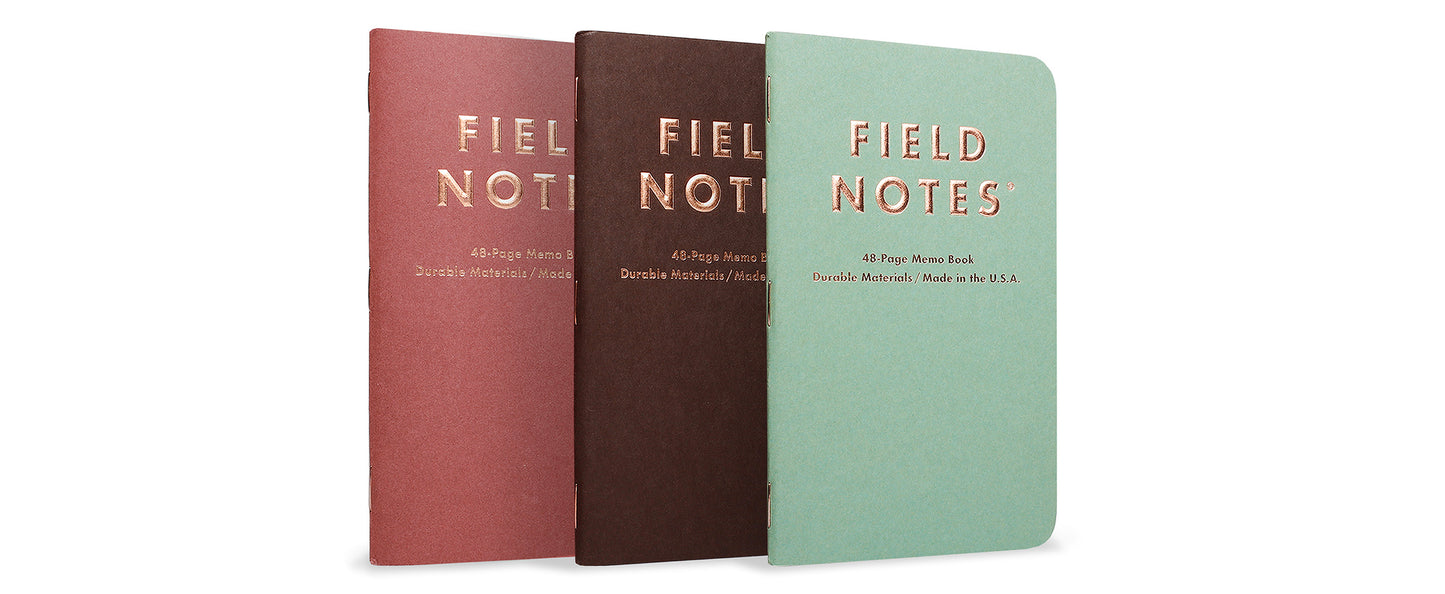 Field Notes Quarterly Edition Notebook - Lucky (3-Pack) (Limited Edition)