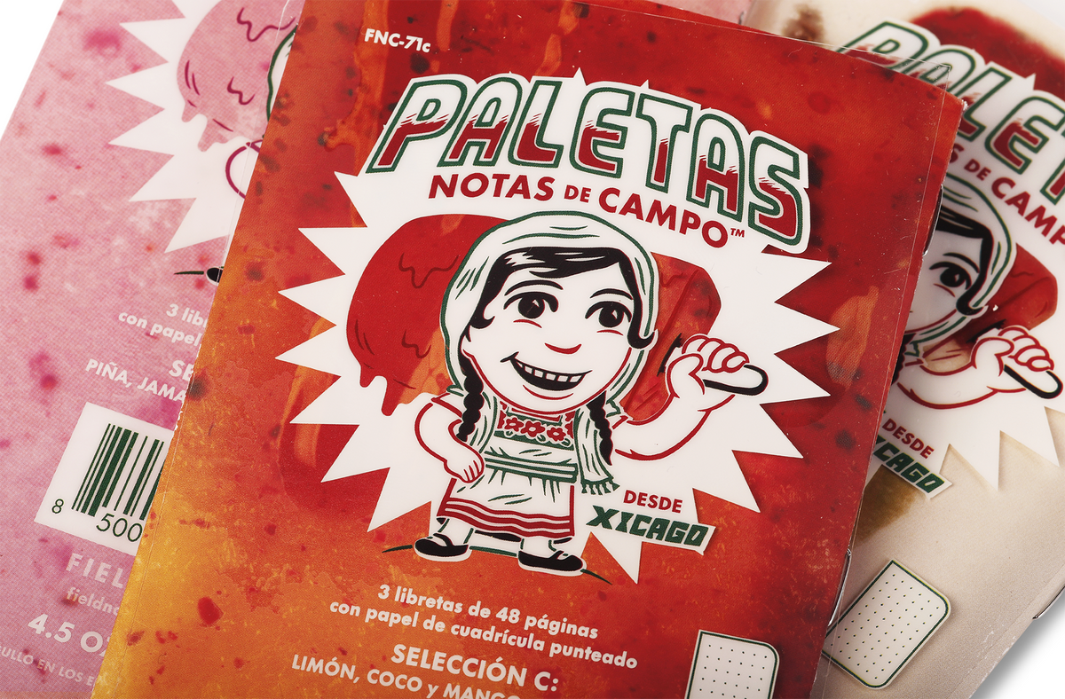 Field Notes Quarterly Edition Memo Notebook - Paletas Series C: Limón, Coco, Mango con Chamoy (3-Pack)