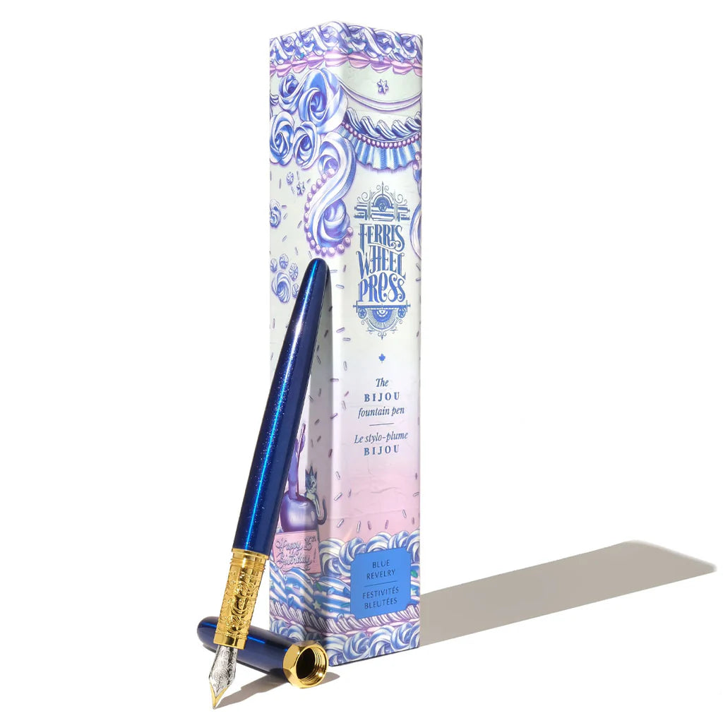 Ferris Wheel Press Bijou Fountain Pen - Blue Revelry (2025 Limited Edition)