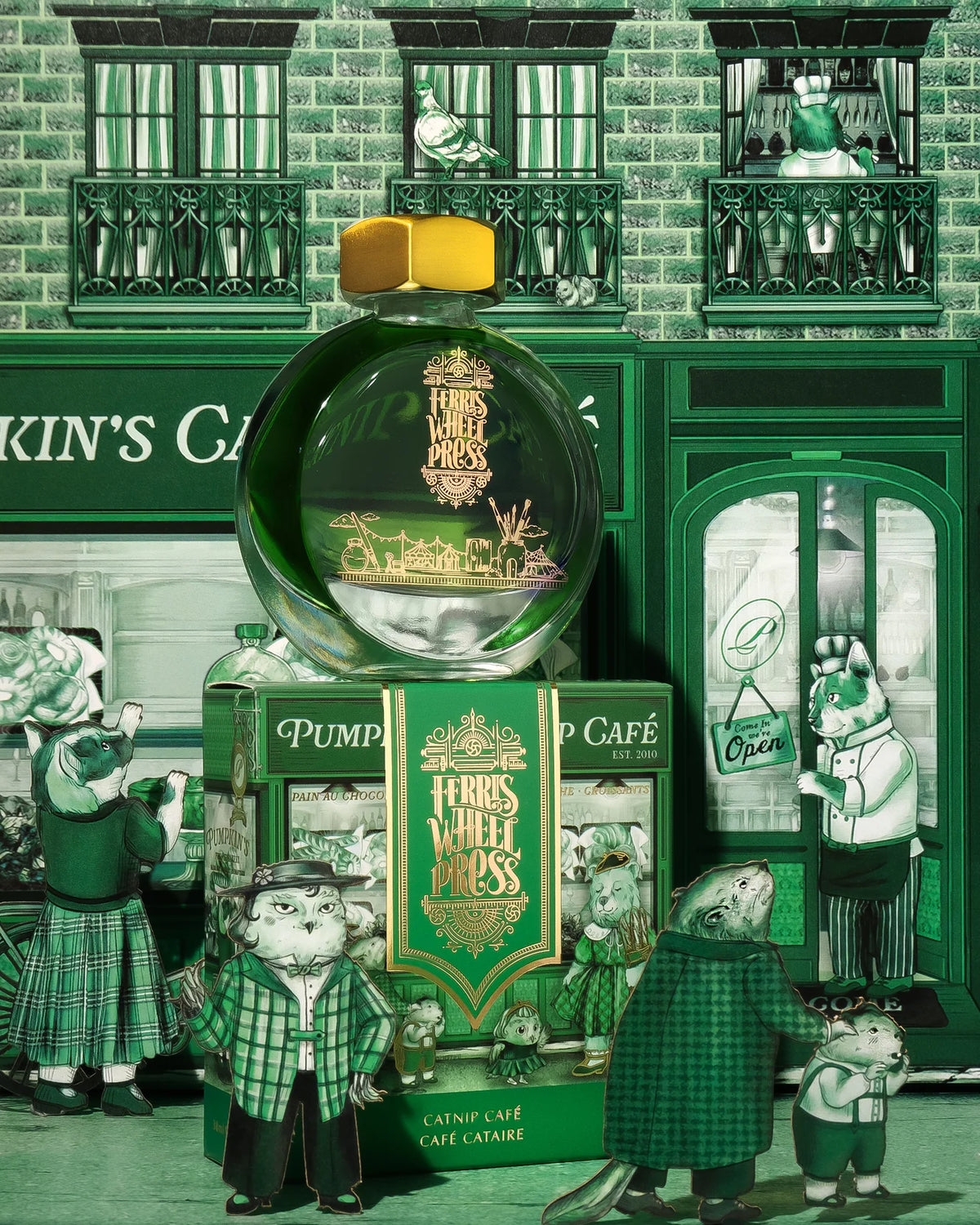 Ferris Wheel Press (38ml) Bottled Ink - Catnip Cafe
