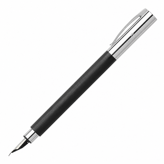Faber-Castell Ambition Fountain Pen - Black Resin