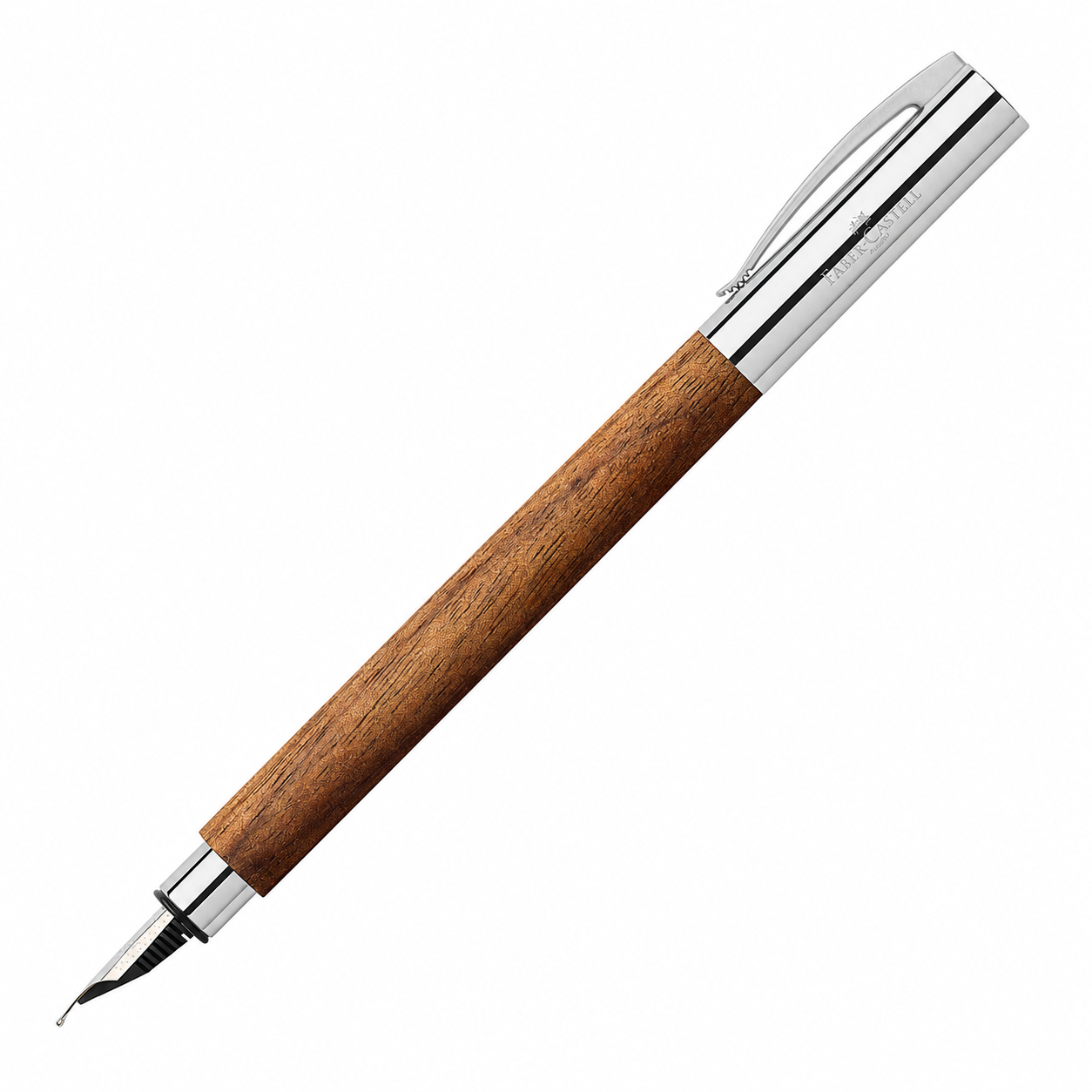 Faber-Castell Ambition Fountain Pen - Walnut