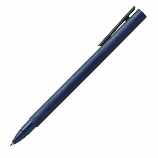 Faber-Castell NEO Slim Rollerball - Aluminum Dark Blue