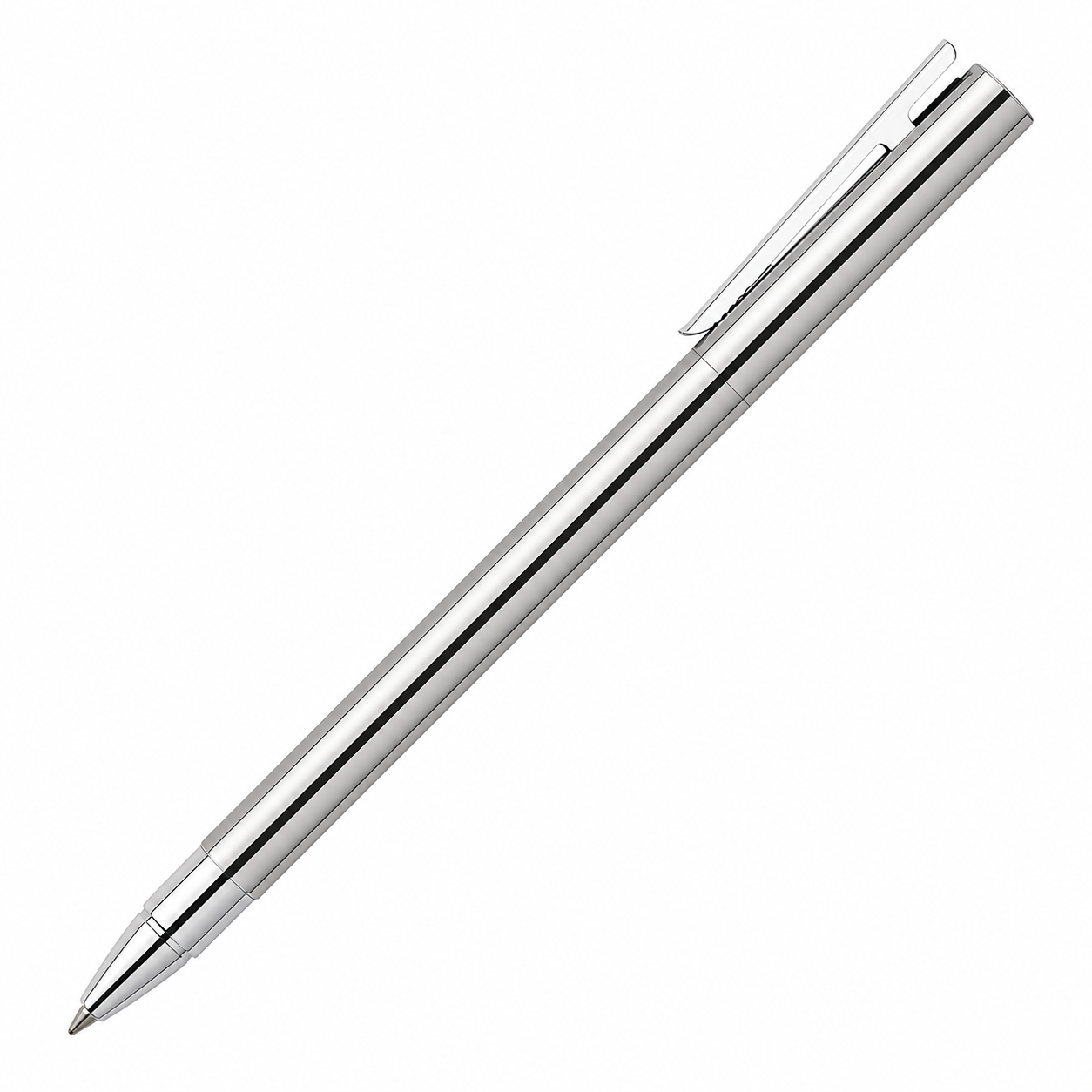 Faber-Castell Neo Slim Rollerball - Polished Stainless Steel