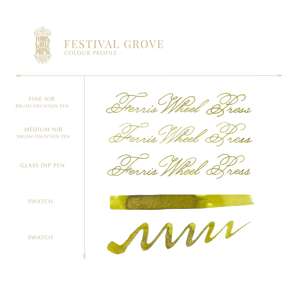 Ferris Wheel Press Festival Grove (38ml) Bottled Ink