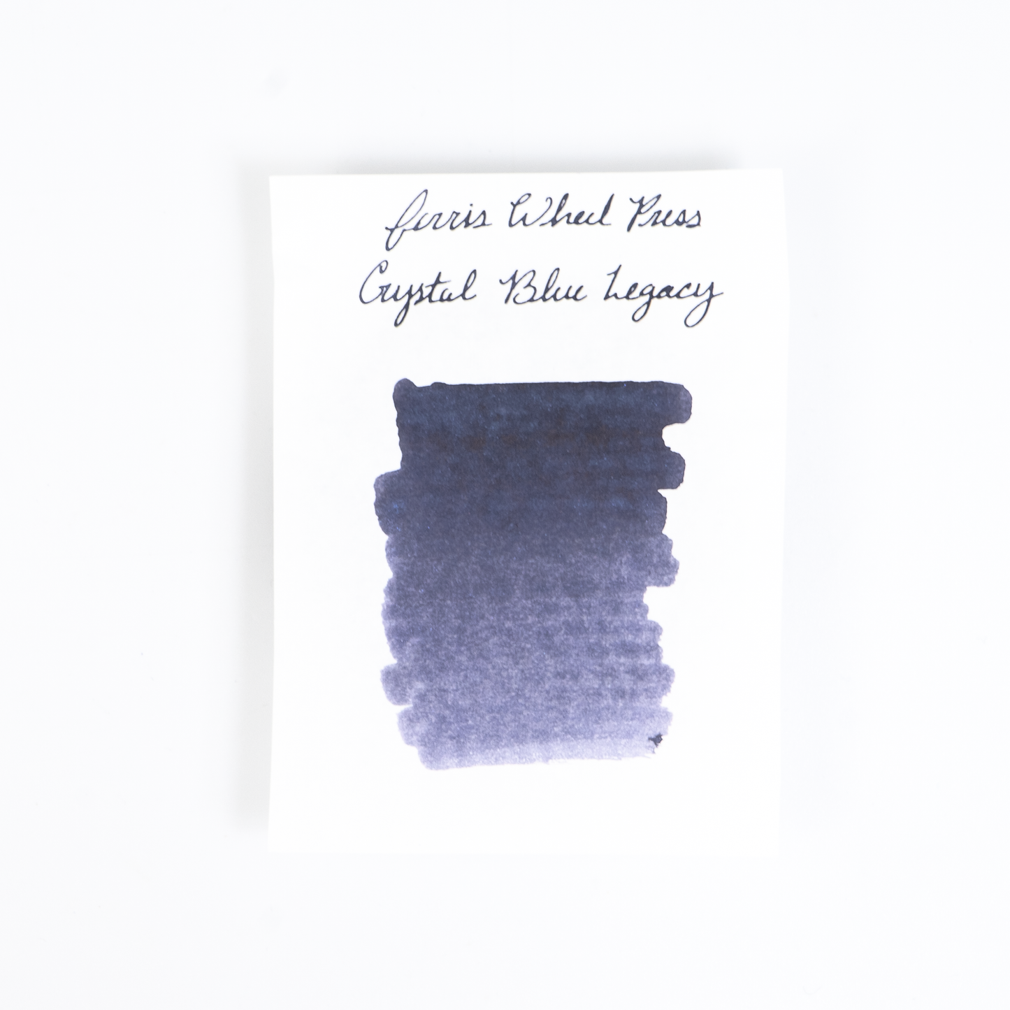 Ferris Wheel Press Crystal Blue Legacy (38ml) Bottled Ink
