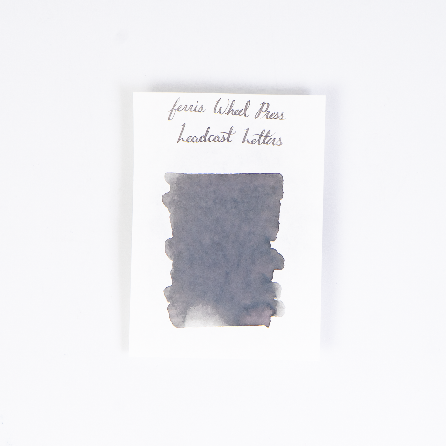 Ferris Wheel Press Leadcast Letters (38ml) Bottled Ink