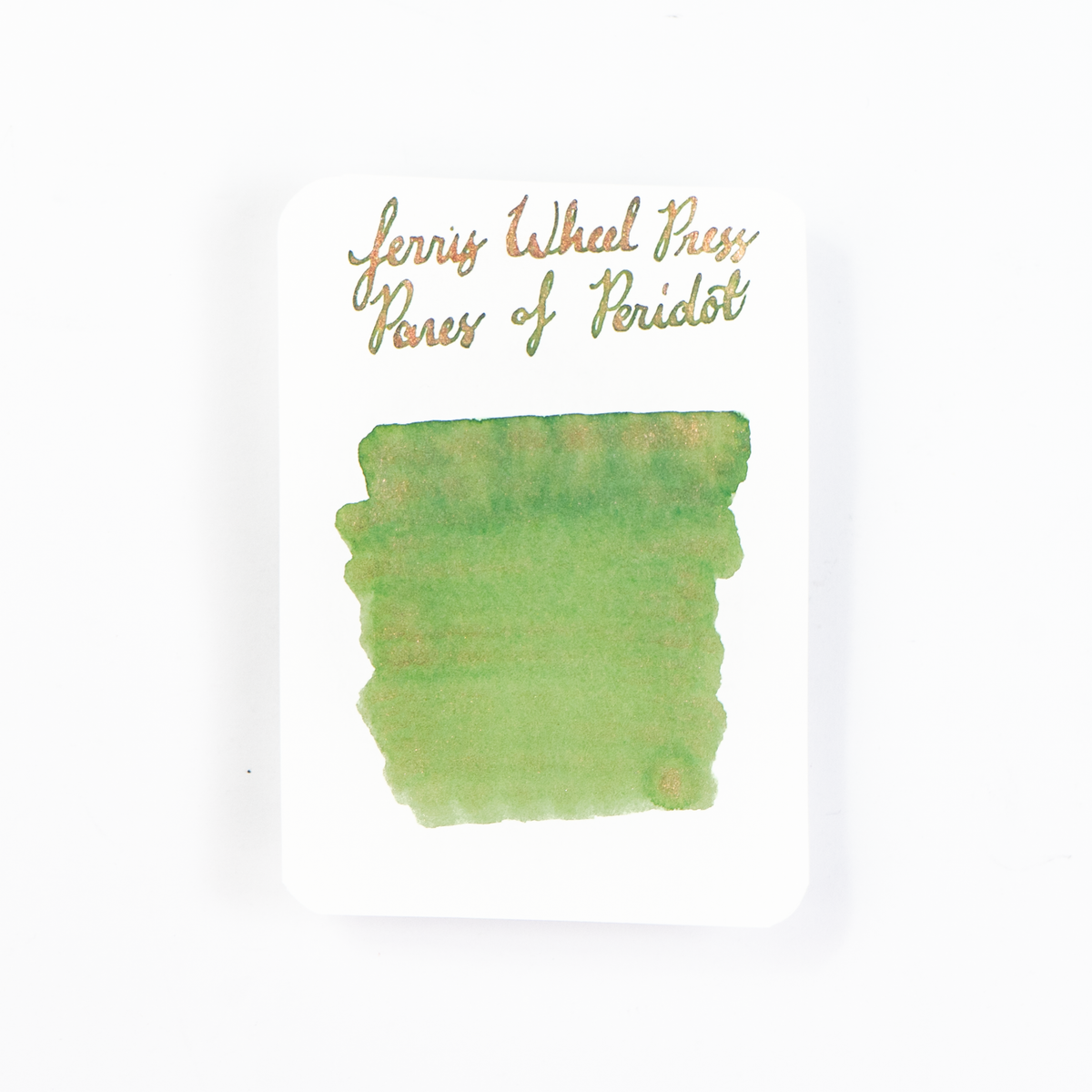 Ferris Wheel Press Panes of Peridot (20ml) Bottled Ink - FerriTales: The Book of Knights Series