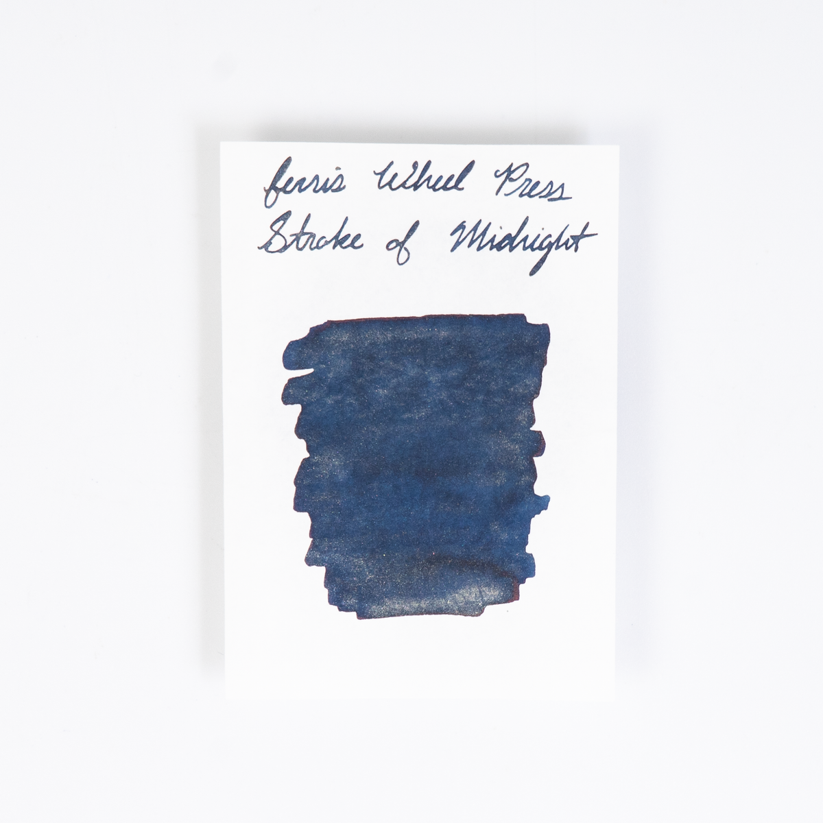 Ferris Wheel Press Stroke of Midnight (38ml) Bottled Ink