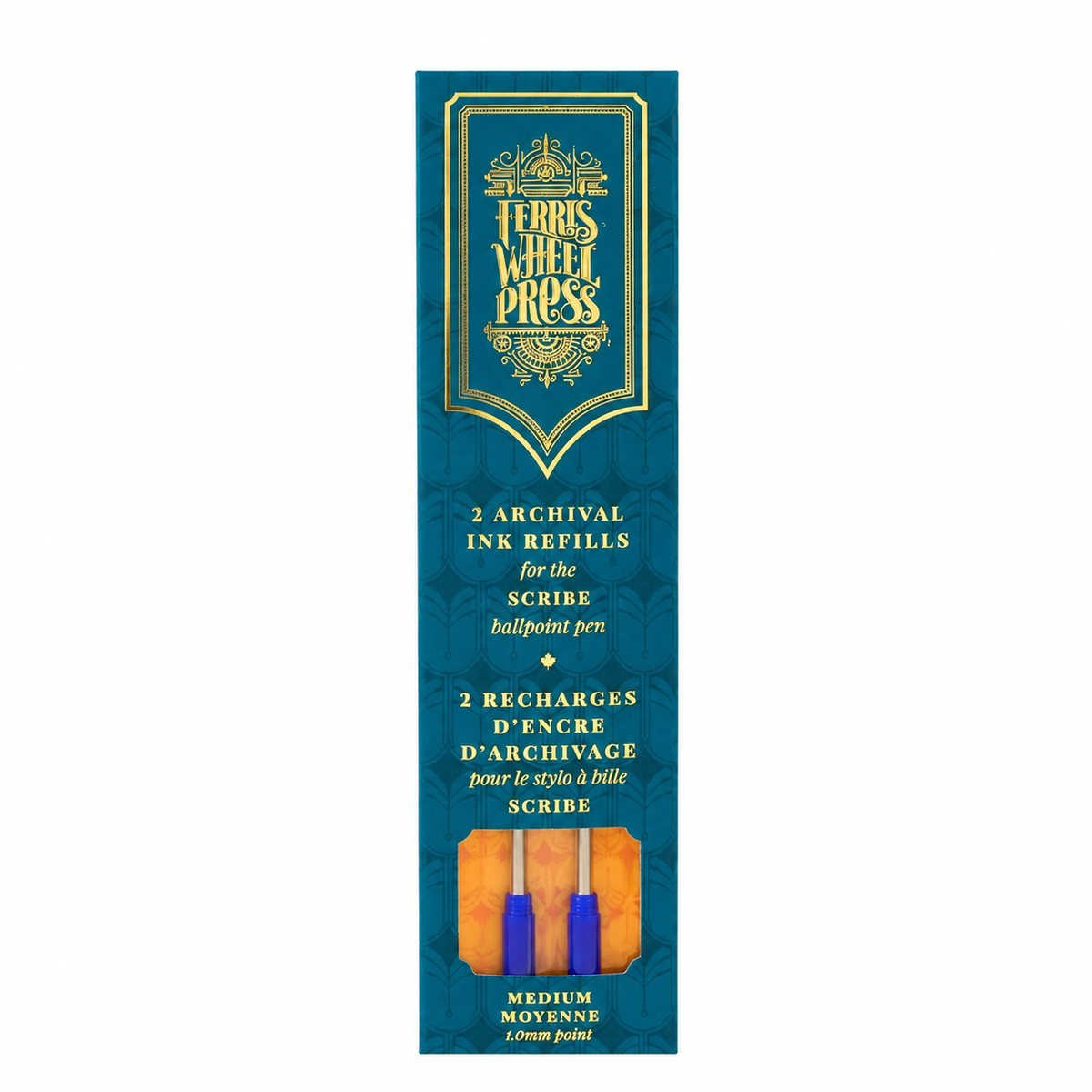 Ferris Wheel Press The Scribe Ballpoint Refill - Jelly Bean Blue