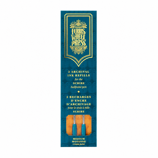 Ferris Wheel Press The Scribe Ballpoint Refill - Telltale Teal