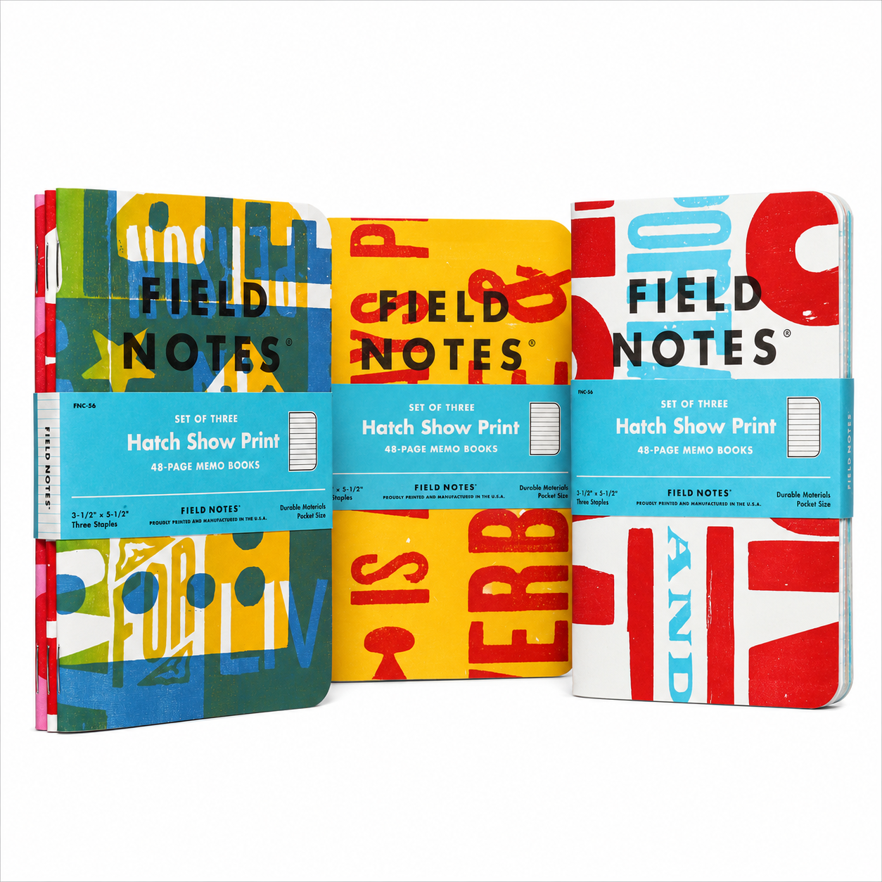Field Notes Fall 2022 Quarterly Edition Notebook - Hatch Direct from Nashville (3-Pack)