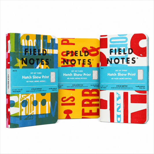 Field Notes Fall 2022 Quarterly Edition Notebook - Hatch Direct from Nashville (3-Pack)