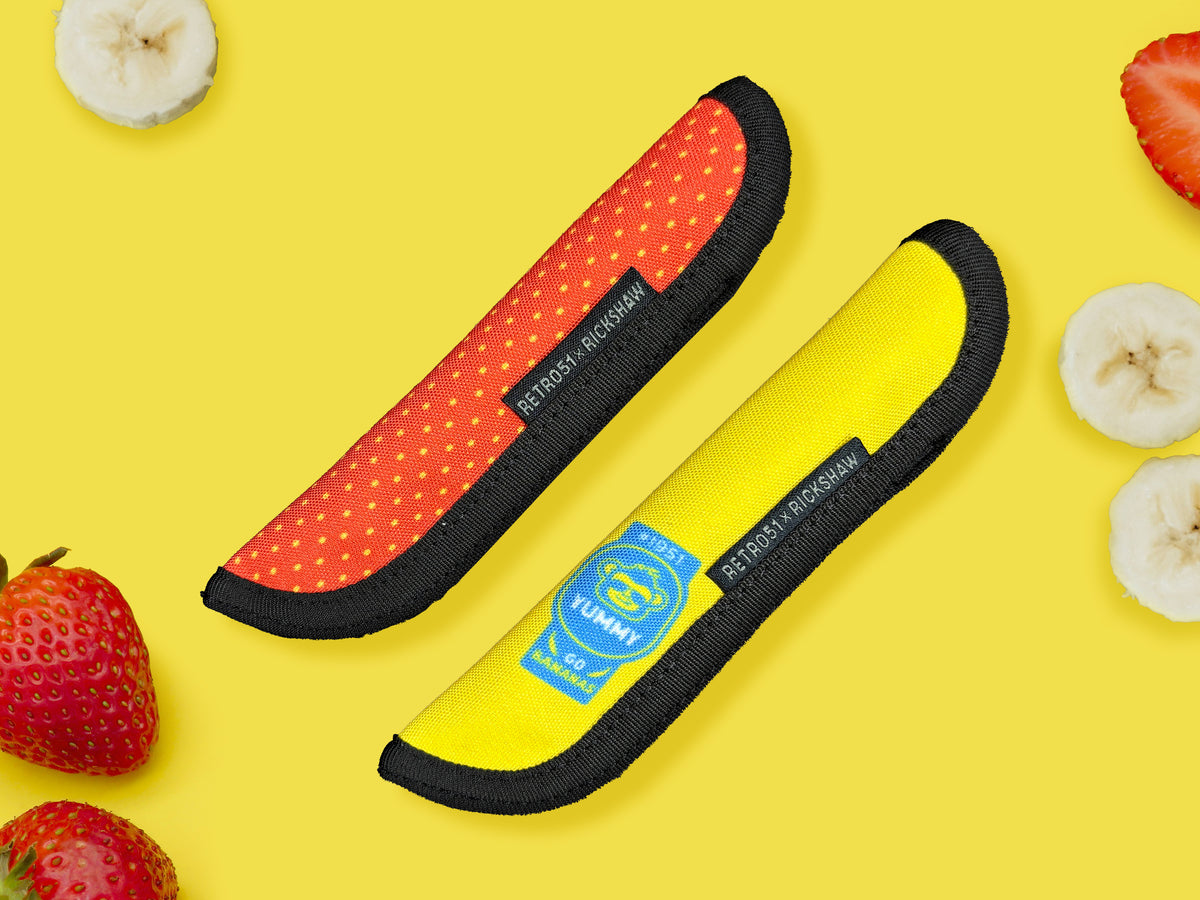 Rickshaw Bagworks 1-Pen Sleeve - Banana (Retro 51 Design - Fruit Series)
