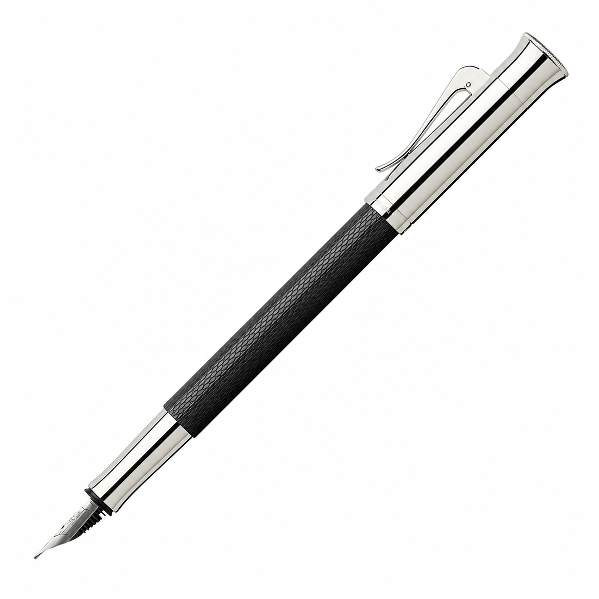 Graf von Faber-Castell Fountain Pen - Guilloche Black