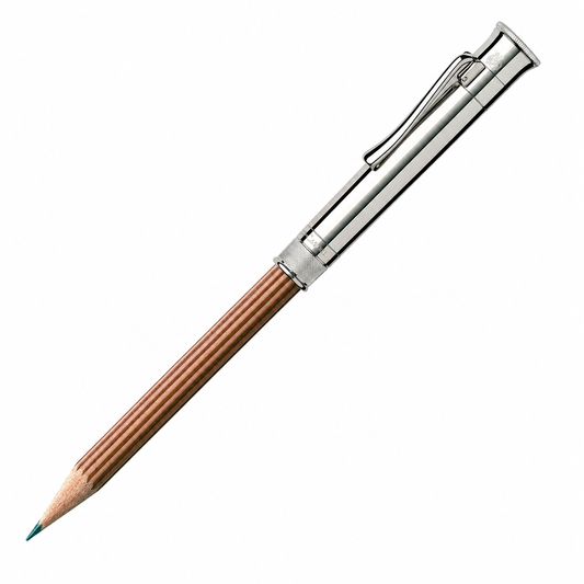 Graf von Faber-Castell Perfect Pencil - Brown and Platinum Plated Trim