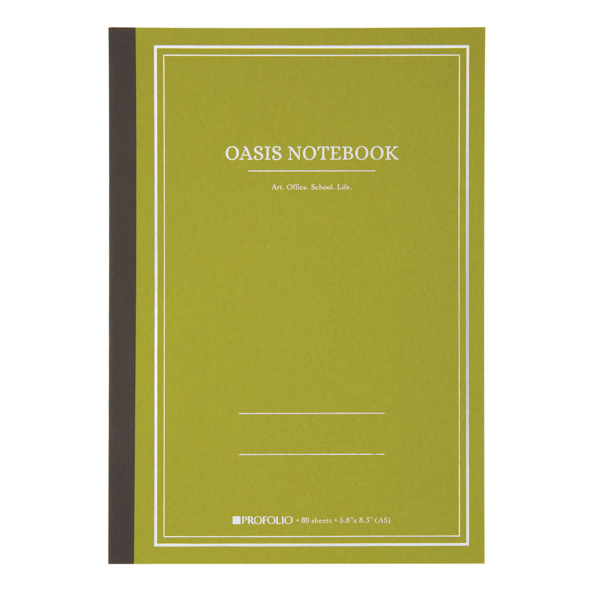 ProFolio Oasis A5 Notebook - Avocado