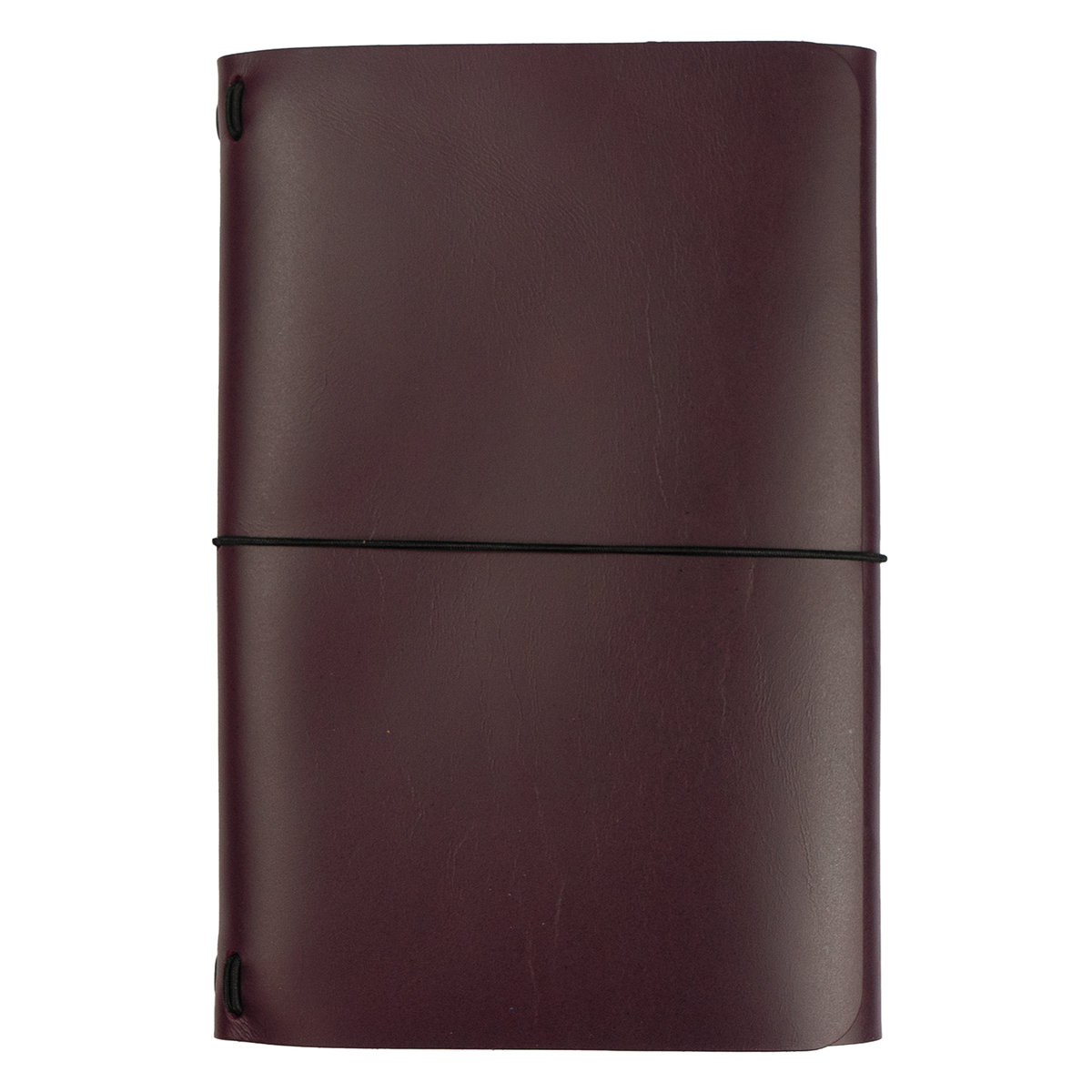 Grit Mercantile Premium A5 Trifold Leather Journal Cover - Purple