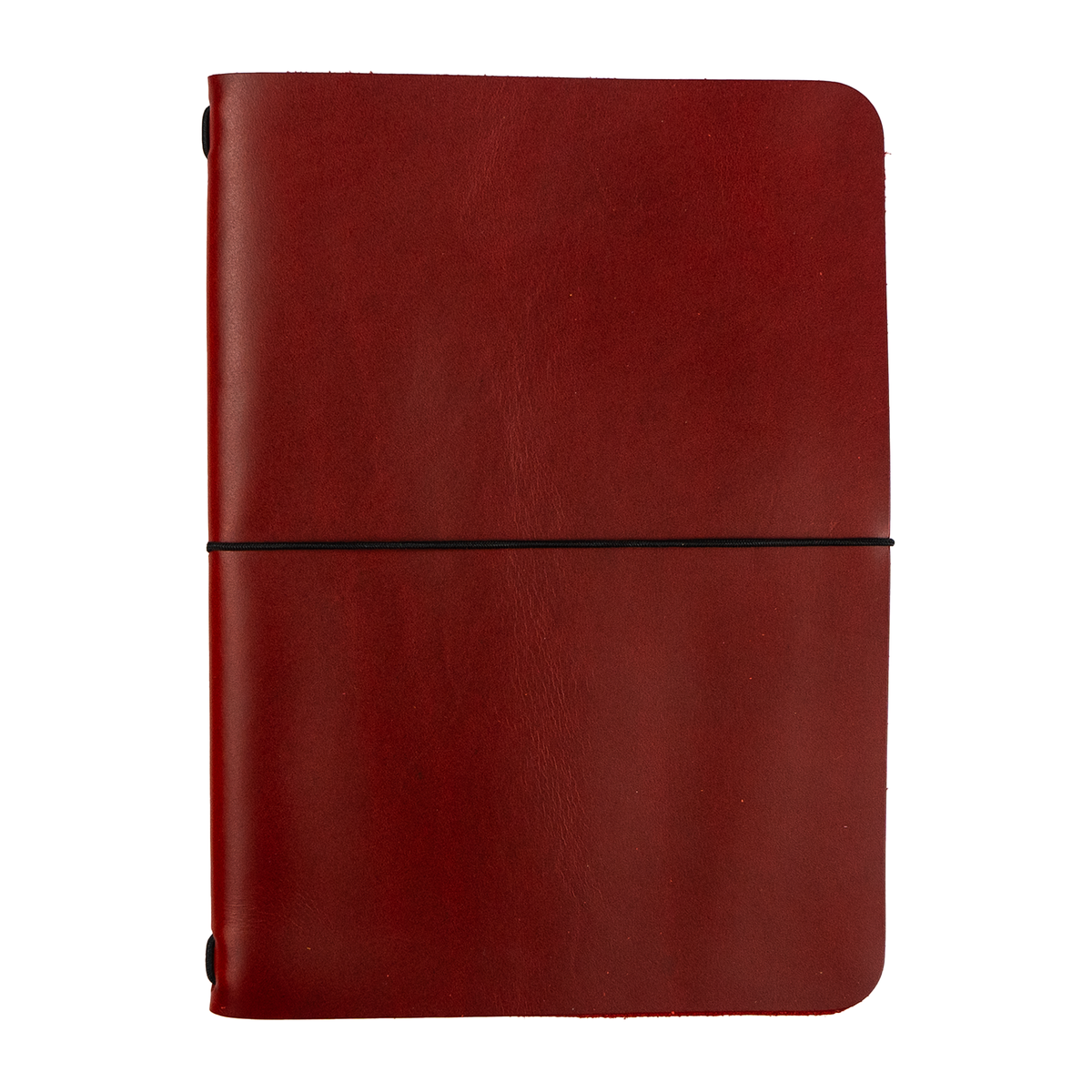 Grit Mercantile Premium A5 Leather Journal Cover - Red
