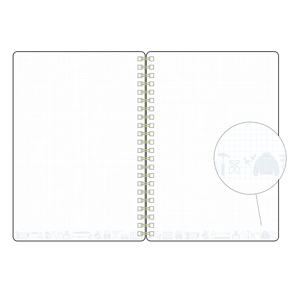 Kleid 2026 Eric x Kleid Ring Diary B6 - Navy