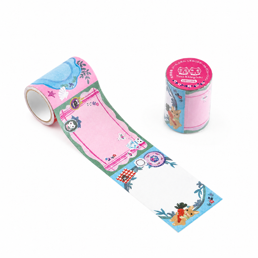 Hobonichi Sticky Note Roll - Yumi Kitagishi: White Cat's Table Decorations