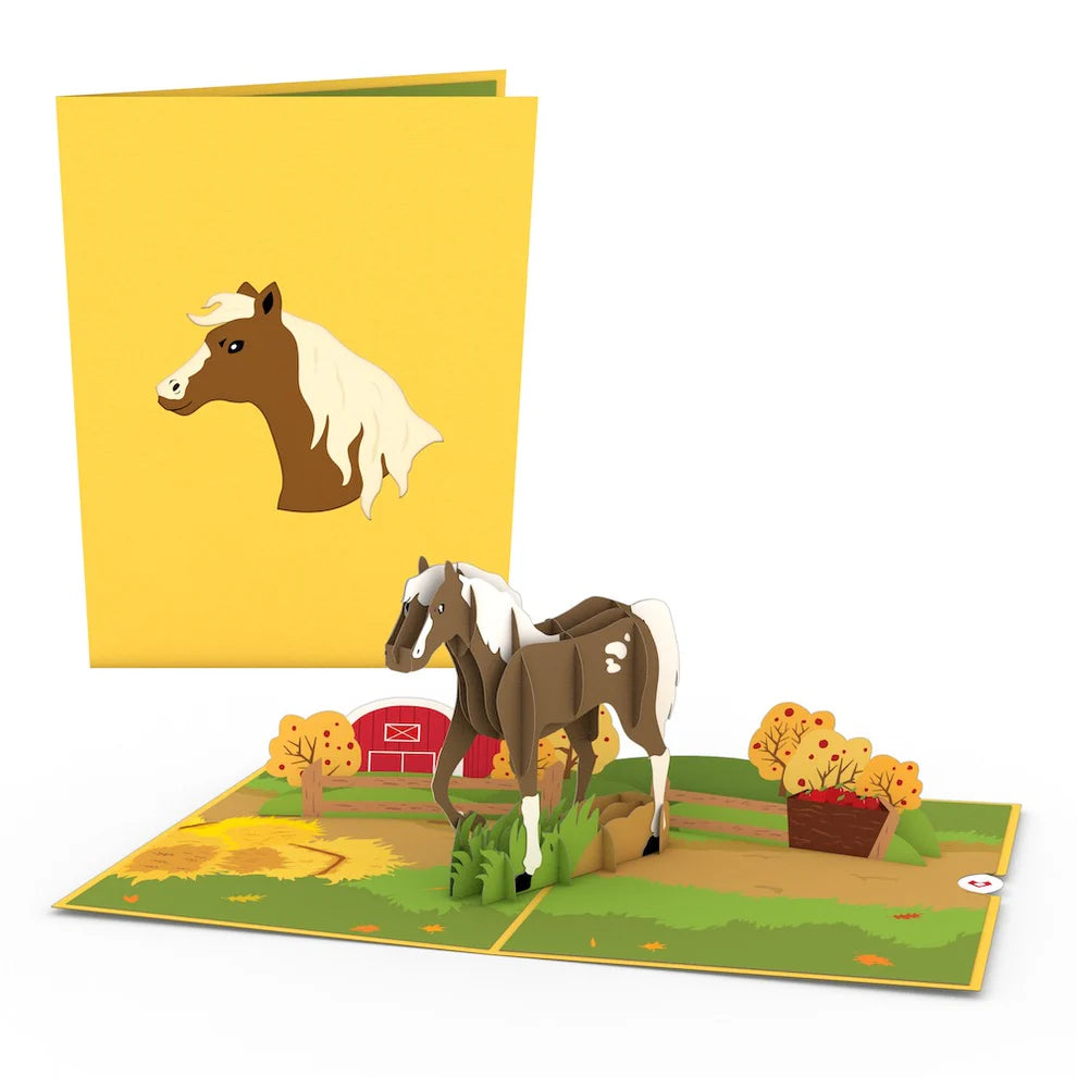 Lovepop Pop-Up Card - Horse