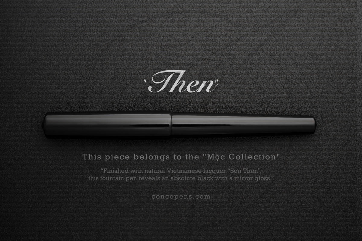 ConCoPens Traditional Vietnamese Lacquer Fountain Pen - Then