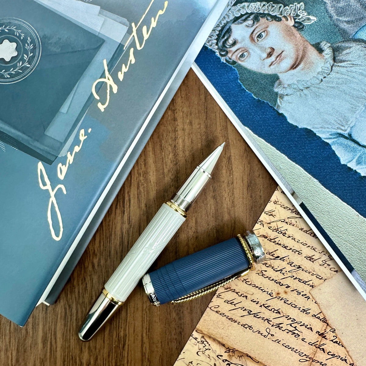 Montblanc Homage to Jane Austen Rollerball (Writers Series Limited Edition)