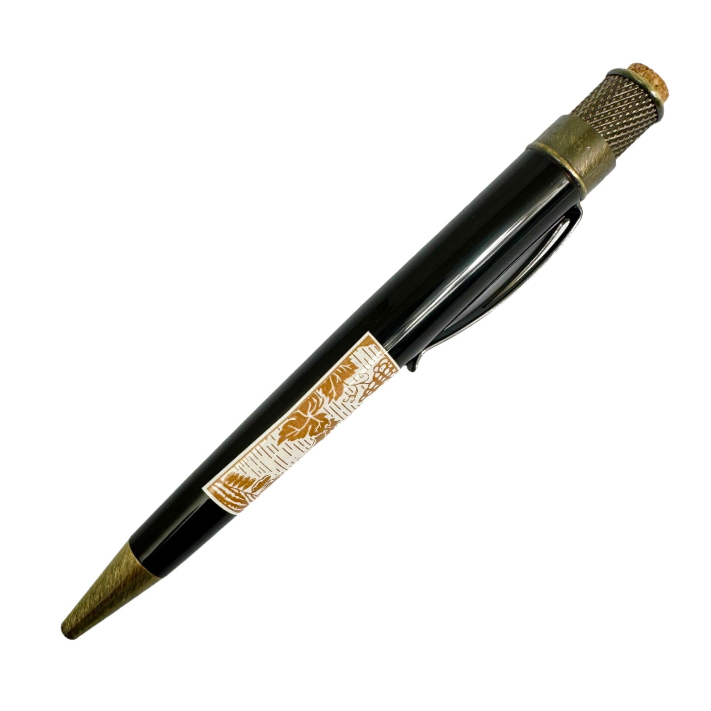 Retro 1951 Collection Tornado Rollerball - Red Wine (Speakeasy Series) - Open Tube