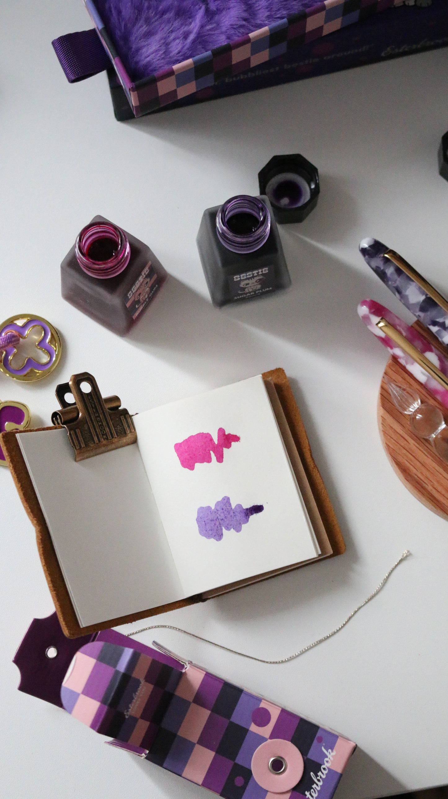 Esterbrook Estie Bestie Bubble Fountain Pen - Sugar Plum Purple